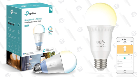 TP Link Tunable White Smart Bulb | $17 | AmazonEufy White Smart Bulb | $13 | Amazon
